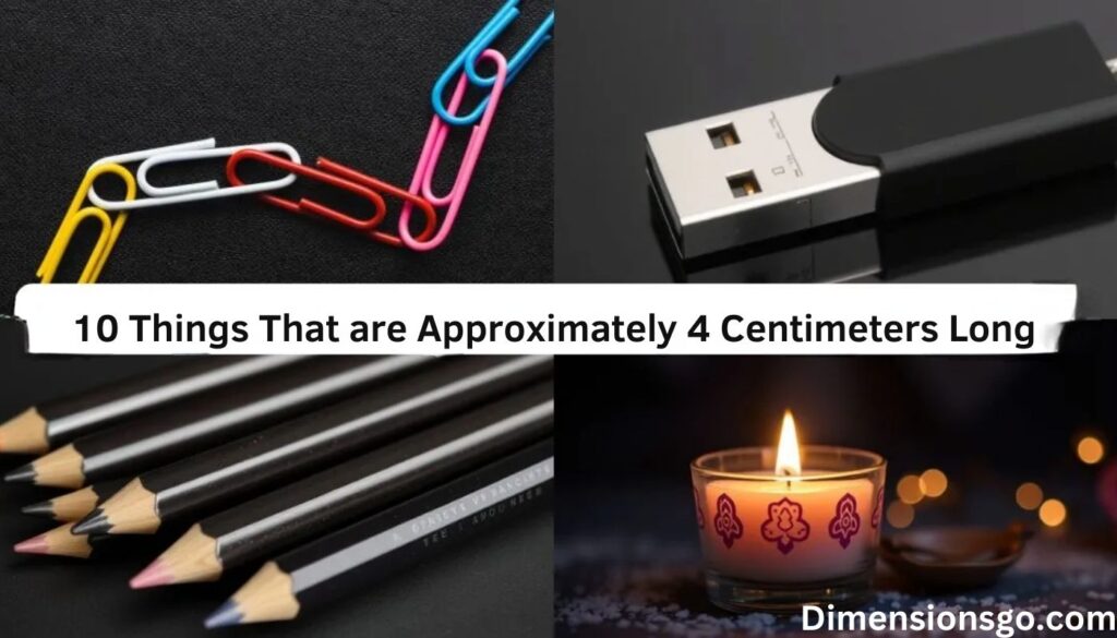 10 Things That are Approximately 4 Centimeters Long