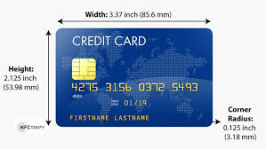 The Width of a Credit Card