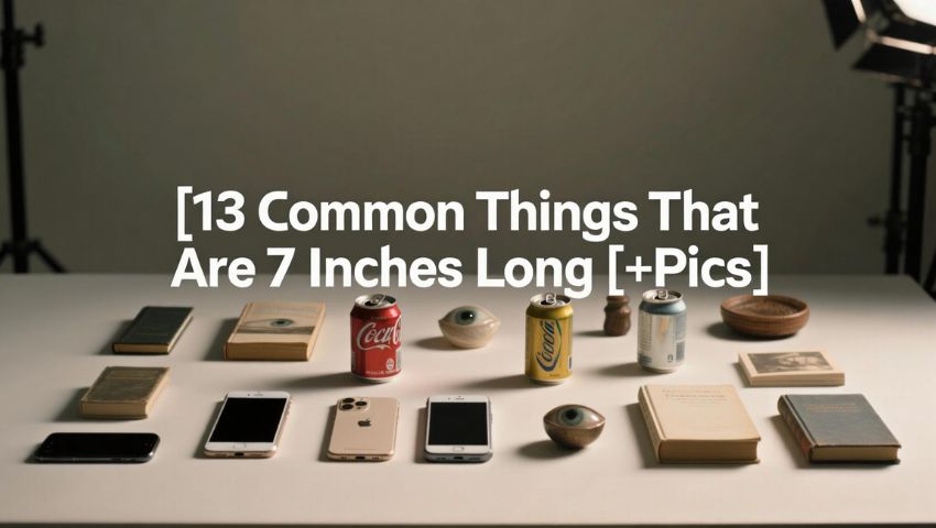 13 Common Things That Are 7 Inches Long (+Pics)