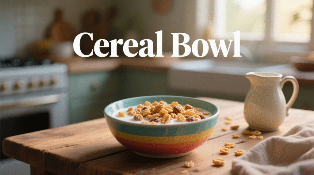 A Cereal Bowl