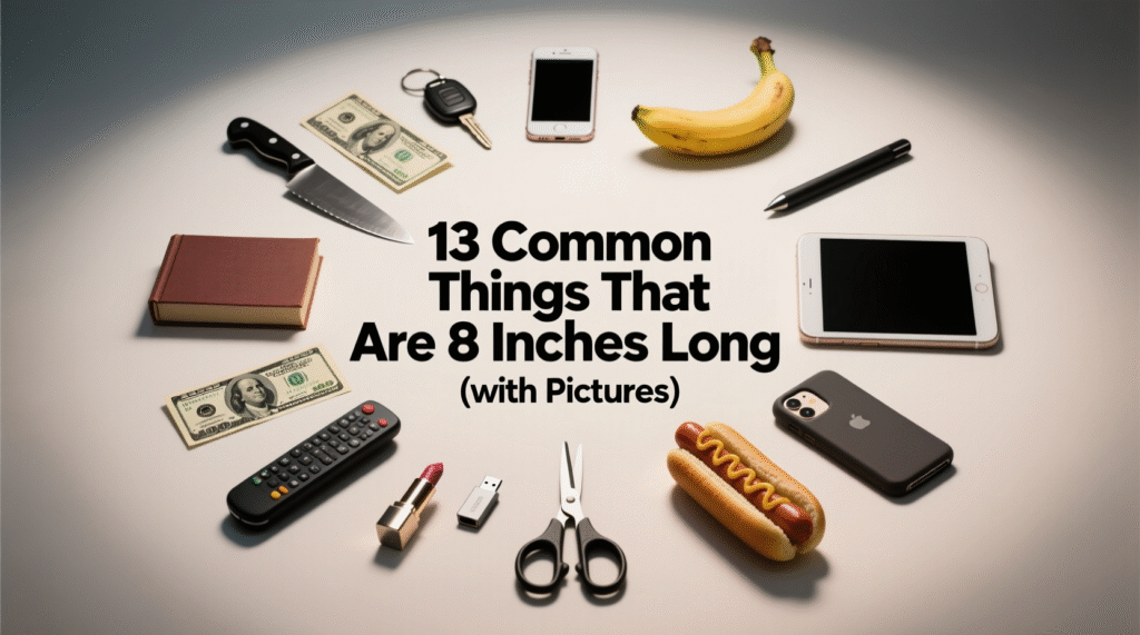 13 Common Things That Are 8 Inches Long (with Pictures)