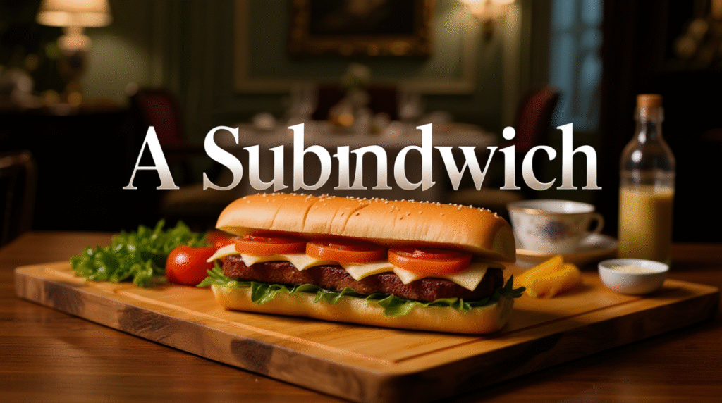A Sub Sandwich