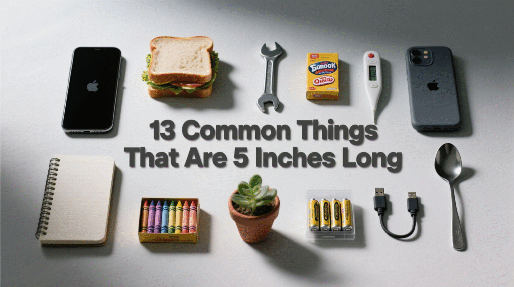 13 Common Things That Are 5 Inches Long
