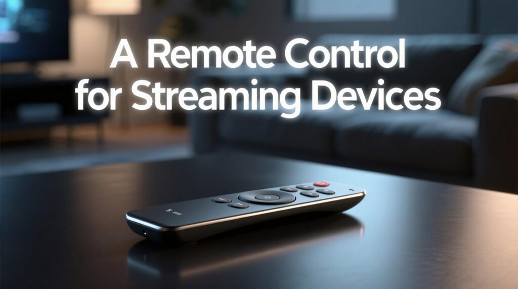 A Remote Control for Streaming Devices