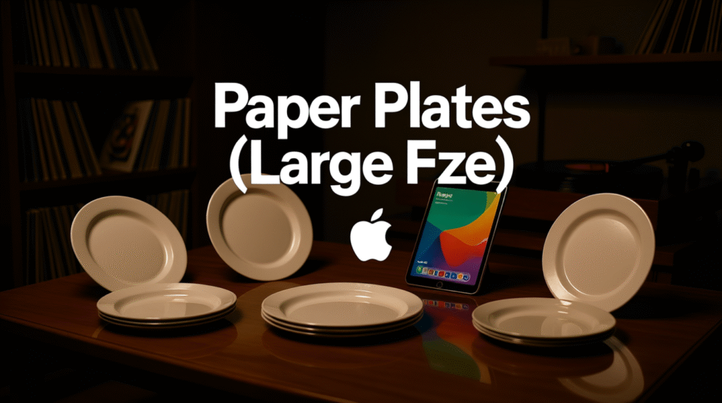 Paper Plates (Large Size)
