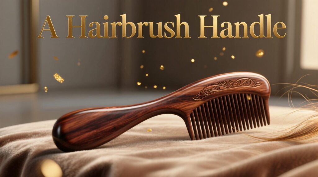 A Hairbrush Handle