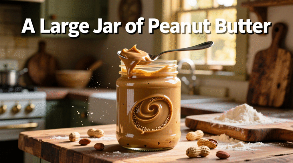 A Large Jar of Peanut Butter