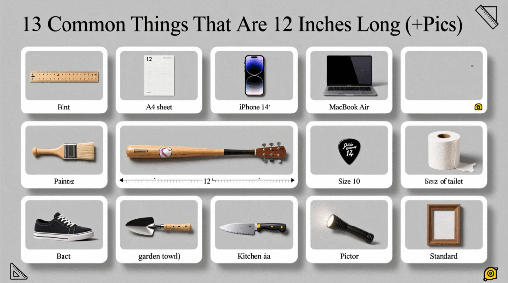 13 Common Things That Are 12 Inches Long (+Pics)