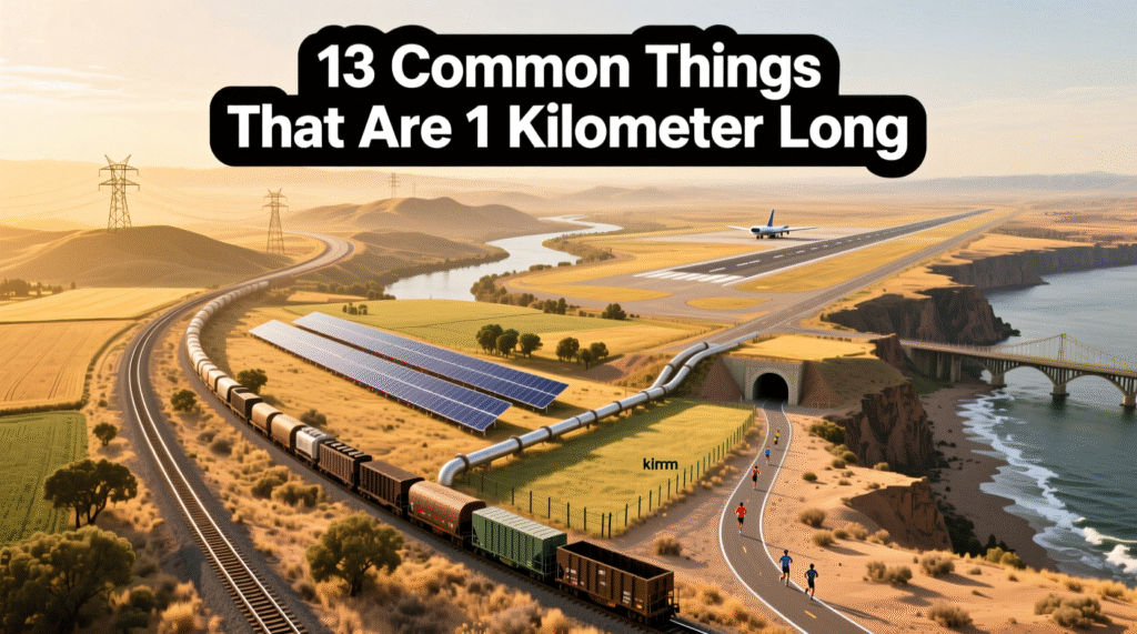 13 Common Things That Are 1 Kilometer Long
