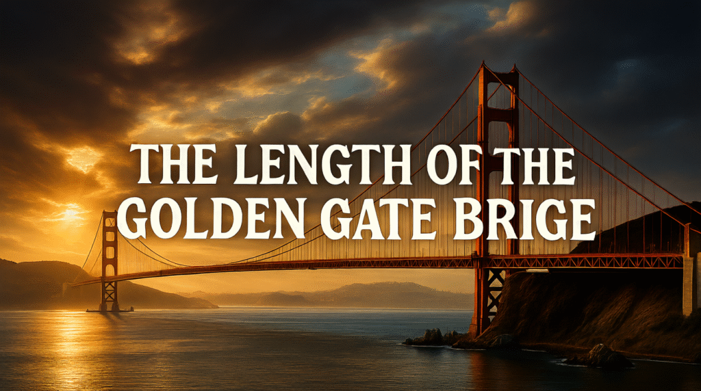  The Length of the Golden Gate Bridge