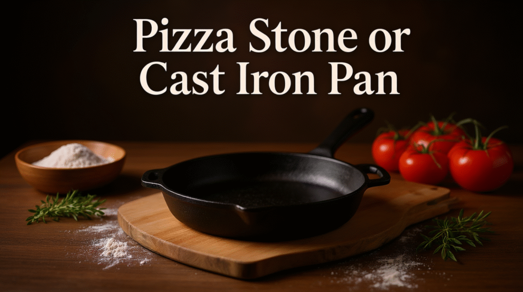Pizza Stone or Cast Iron Pan