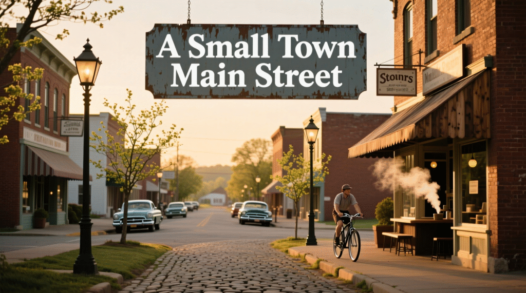 A Small Town Main Street
