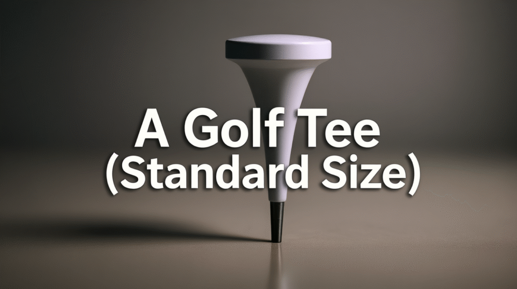 A Golf Tee (Standard Size)