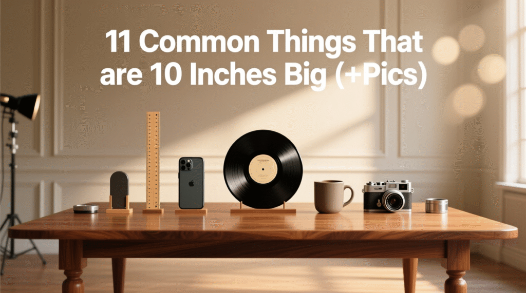 11 Common Things That are 10 Inches Big (+Pics)
