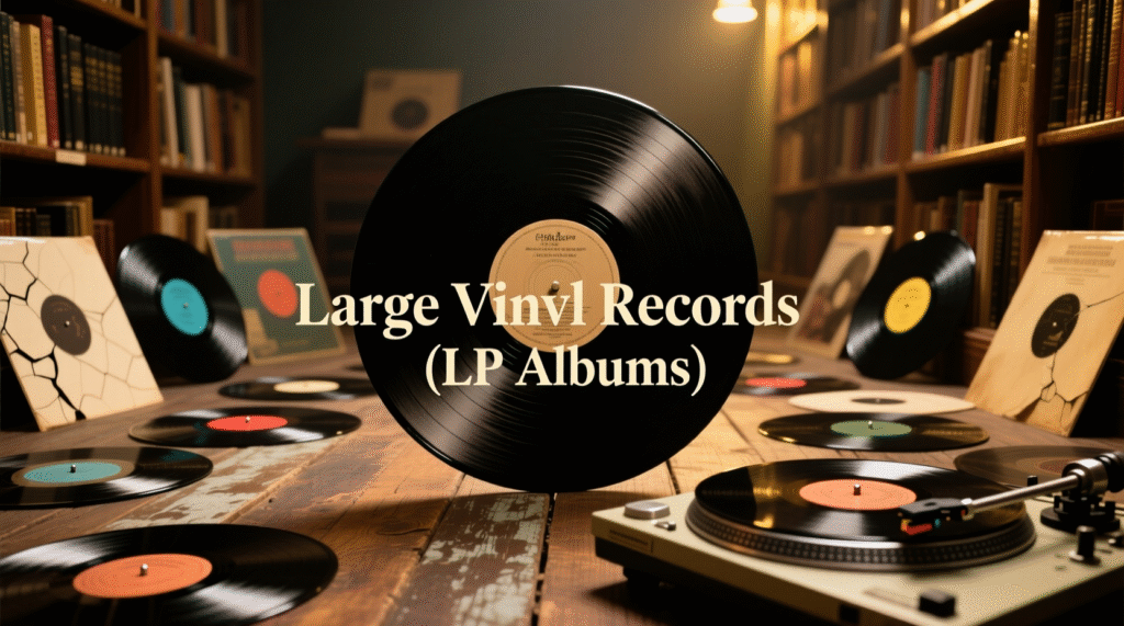 Large Vinyl Records (LP Albums)