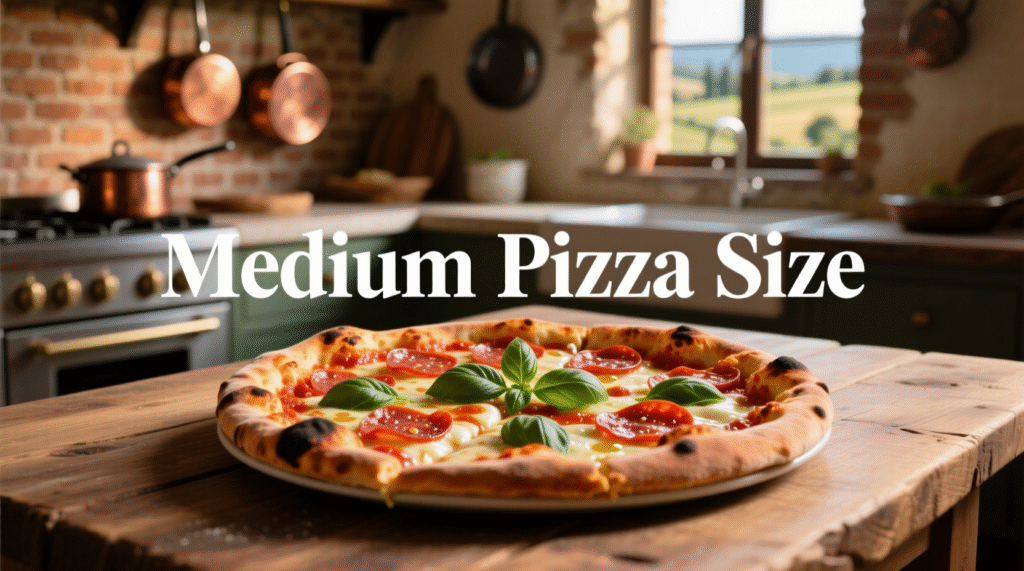 Medium Pizza Size