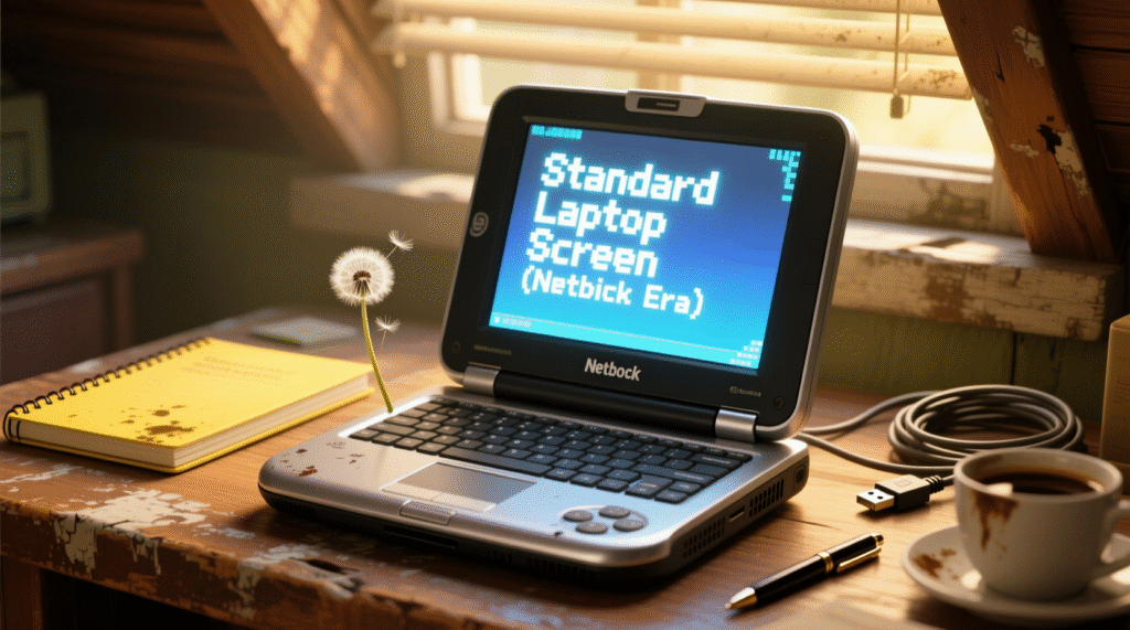 Standard Laptop Screen (Netbook Era)