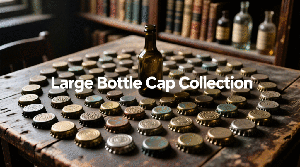  Large Bottle Cap Collection