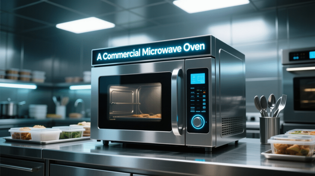 A Commercial Microwave Oven