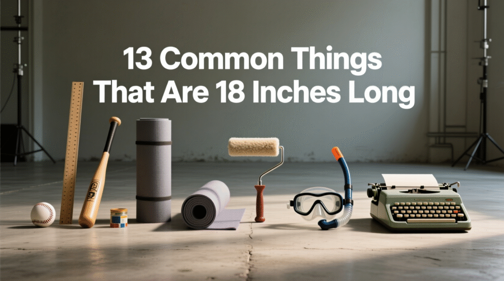 13 Common Things That Are 18 Inches Long