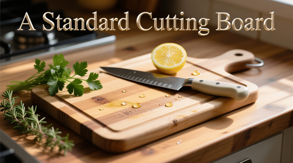 8. A Standard Cutting Board