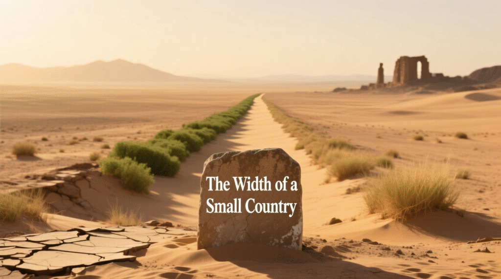 The Width of a Small Country