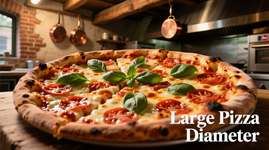 Large Pizza Diameter