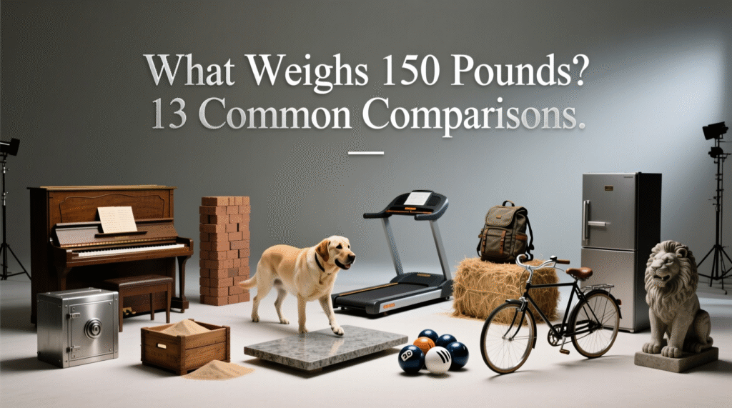 What Weighs 150 Pounds? 13 Common Comparisons