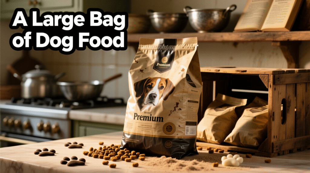 A Large Bag of Dog Food