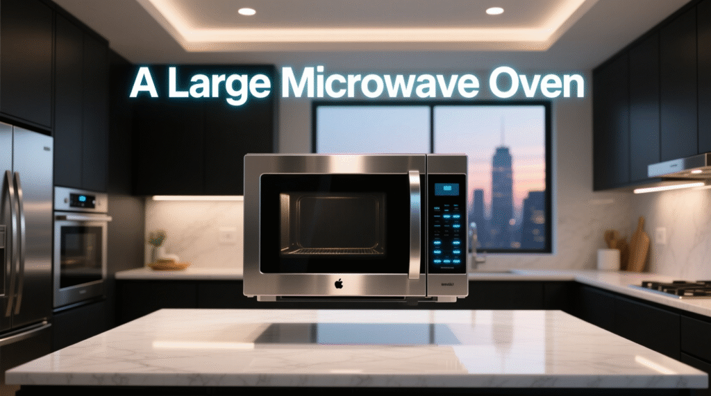 A Large Microwave Oven