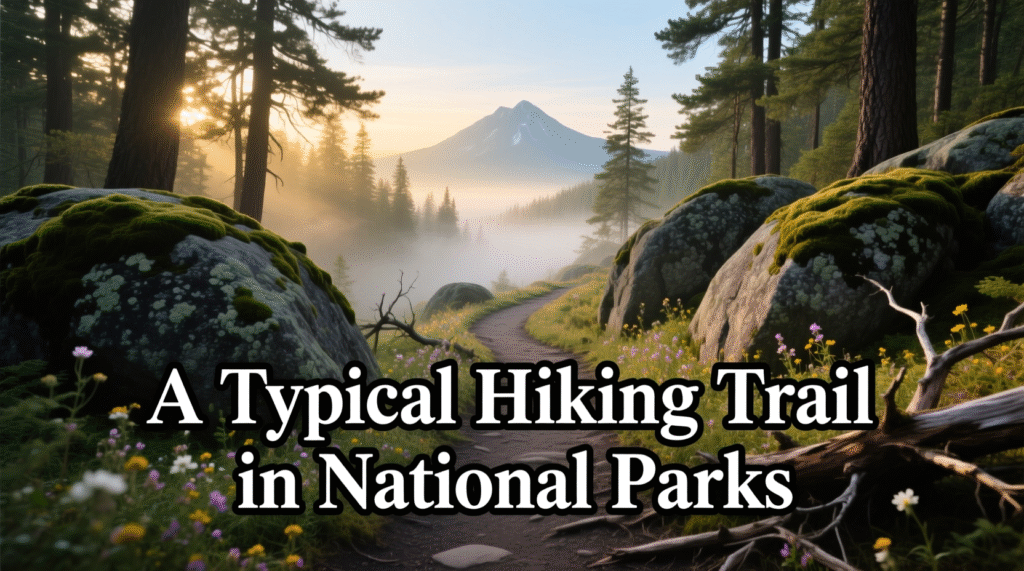 A Typical Hiking Trail in National Parks