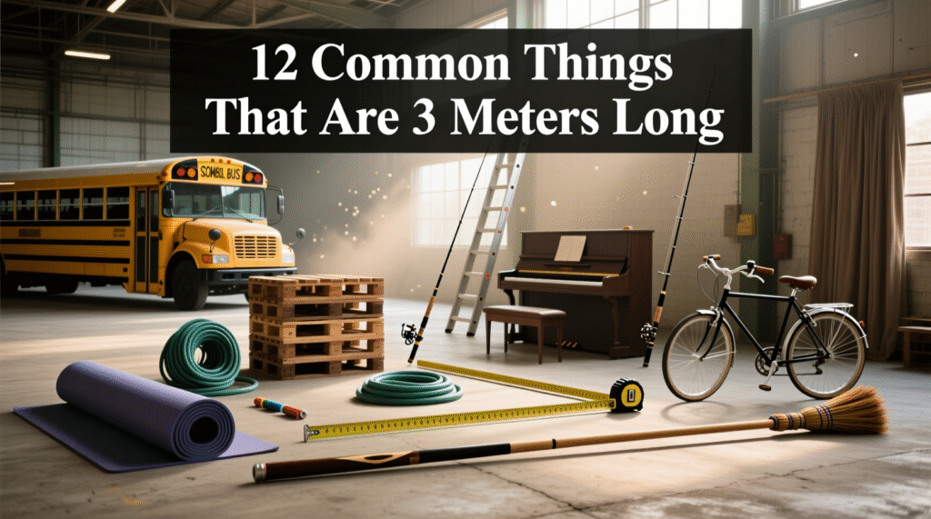 12 Common Things That Are 3 Meters Long