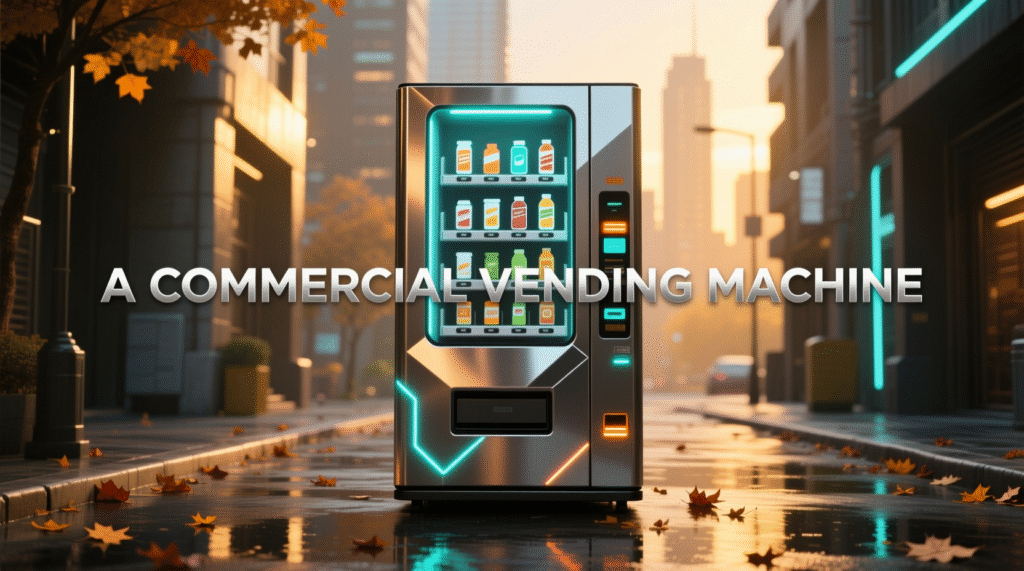 A Commercial Vending Machine