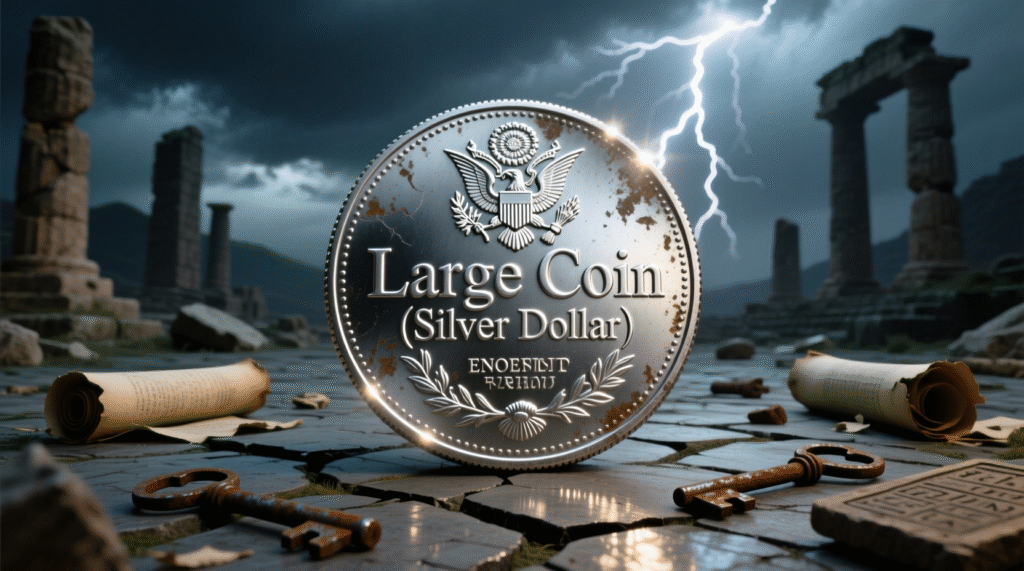 Large Coin (Silver Dollar)