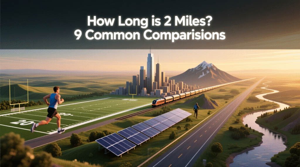 How Long is 2 Miles? 9 Common Comparisons