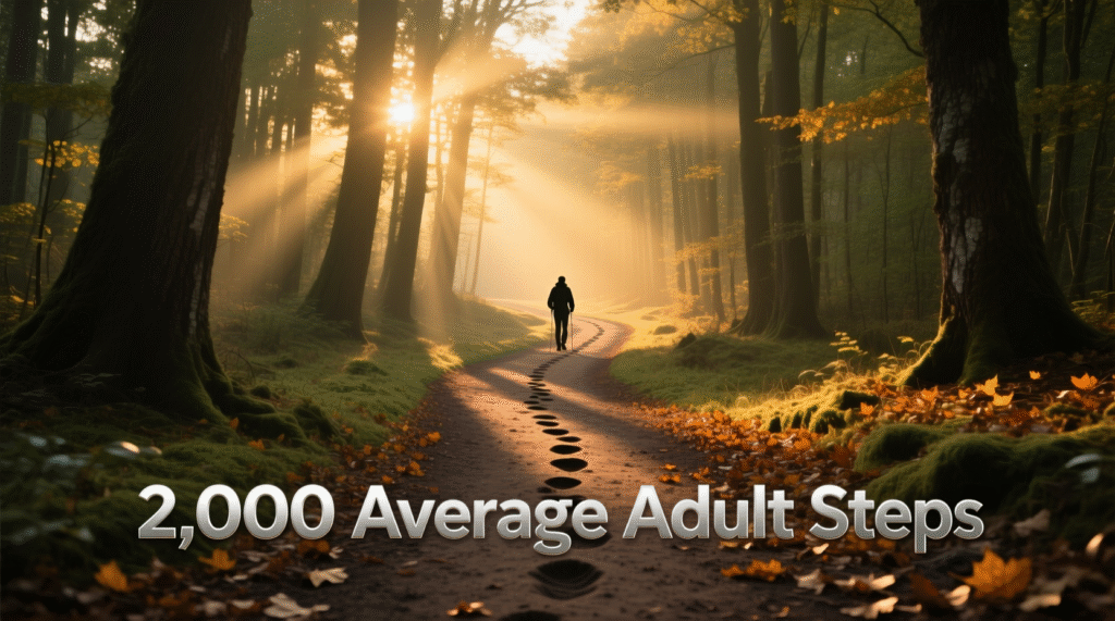 2,000 Average Adult Steps