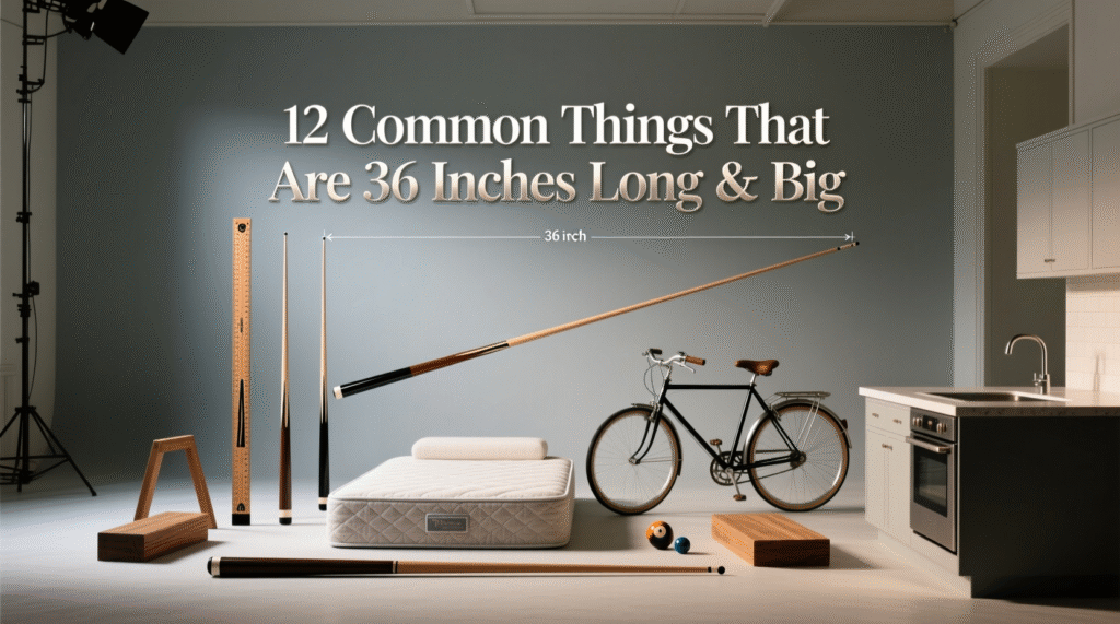 12 Common Things That Are 36 Inches Long or Big