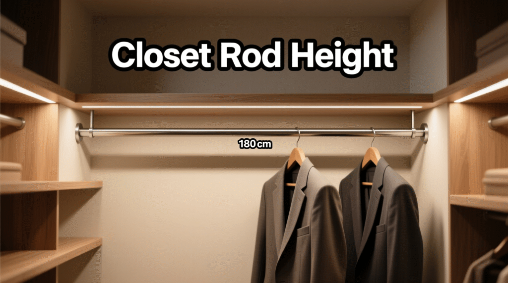 Closet Rod Height