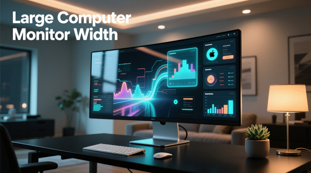 Large Computer Monitor Width