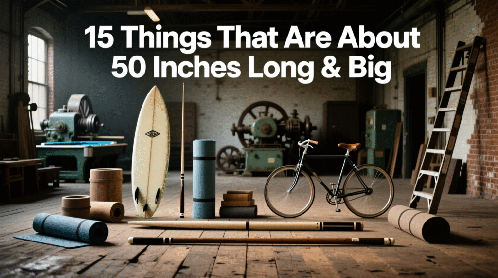 15 Things That Are About 50 Inches Long or Big