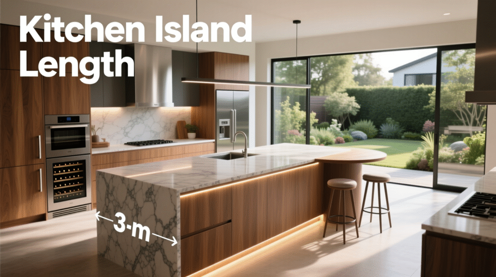 Kitchen Island Length