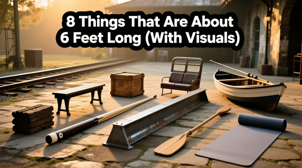8 Things That Are About 6 Feet Long (With Visuals)