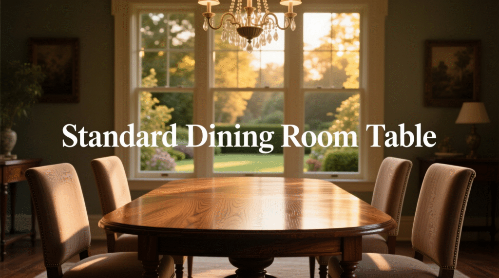 Standard Dining Room Table
