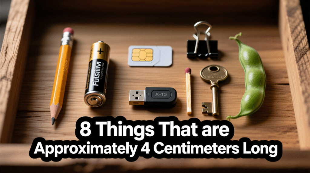 8 Things That are Approximately 4 Centimeters Long