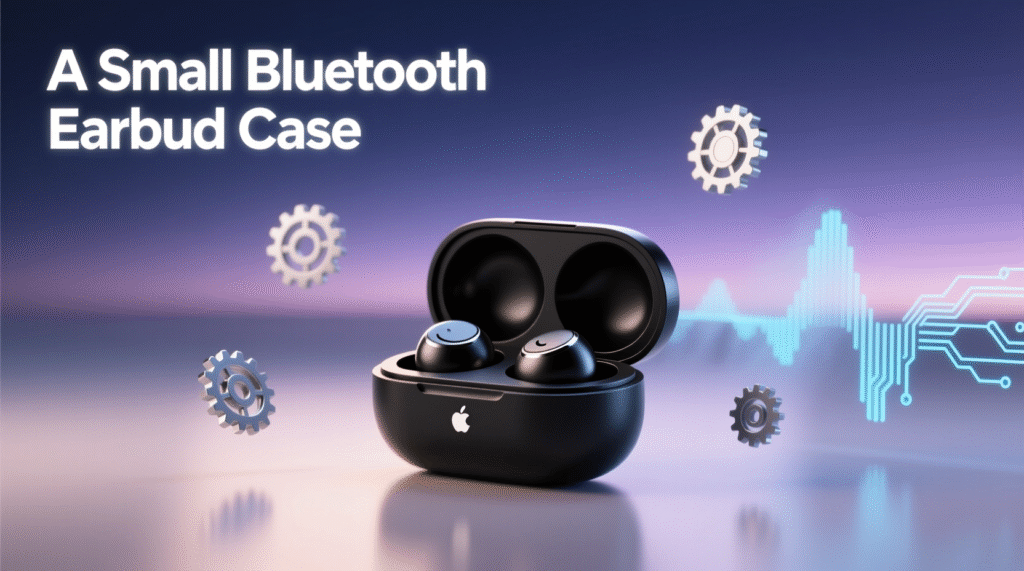 A Small Bluetooth Earbud Case