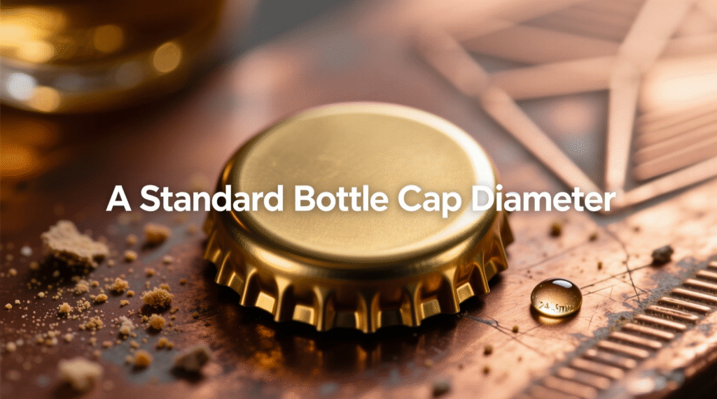 A Standard Bottle Cap Diameter