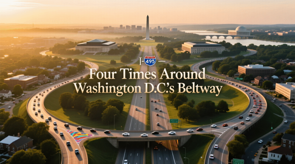 Four Times Around Washington D.C.'s Beltway