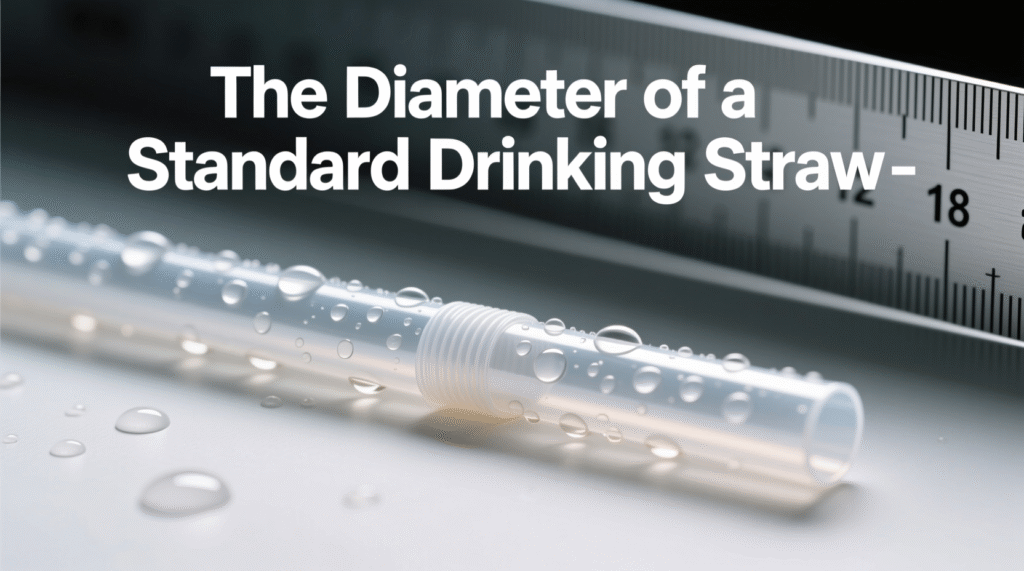 The Diameter of a Standard Drinking Straw