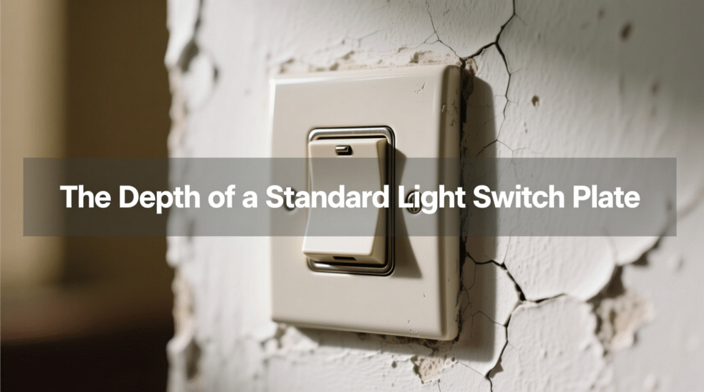 The Depth of a Standard Light Switch Plate