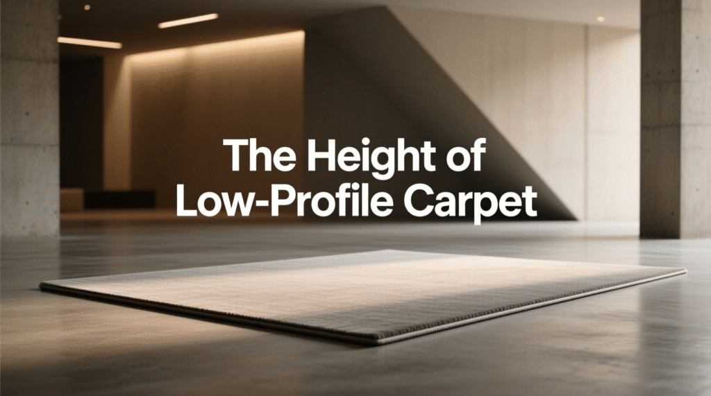 The Height of Low-Profile Carpet